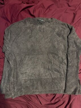 Baatefoot dreams Charcoal Gray Crewneck Sweater with pocket.